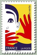 Image du timbre Clown blanc