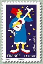 Image du timbre Clown Auguste