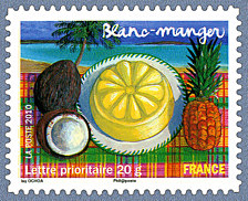 Image du timbre Blanc manger