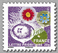 Image du timbre Timbre n° 3 - Boule de Noël