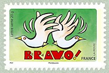 Image du timbre Bravo !