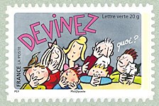 Image du timbre Devinez