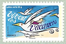 Image du timbre Vivent les vacances