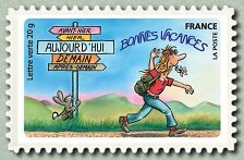 Image du timbre Vacances itinérantes