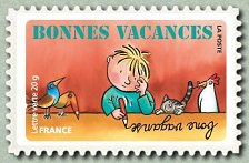 Image du timbre Devoir de vacances