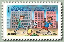 Image du timbre Vacances à la maison