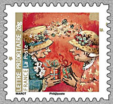 Image du timbre Neuvième timbre