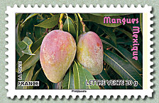 Image du timbre Mangues Mexique