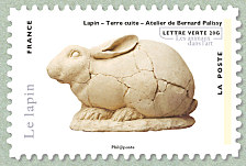 Image du timbre Lapin, terre cuite
-
Atelier Bernard de Palissy
-
Musée de la Renaissance, Ecouen