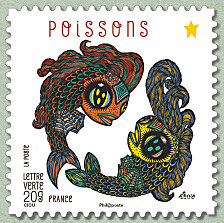 Image du timbre Poissons