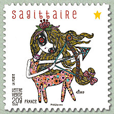 Image du timbre Sagittaire