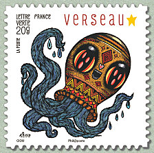 Image du timbre Verseau