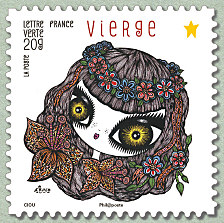 Image du timbre ♍ Vierge ♍