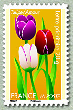 Image du timbre Tulipe/ Amour