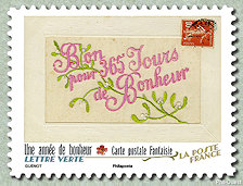 Image du timbre Une année de bonheur