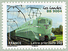 Image du timbre Les Landes - BB 9004