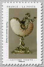 Image du timbre Nautile monté en hanap