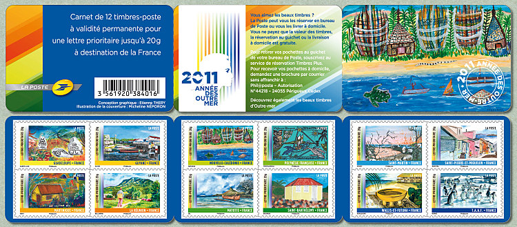 Image du timbre Carnet Outre-Mer