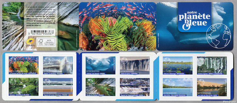 Image du timbre Notre Planète bleue