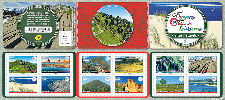Image du timbre Sites naturels