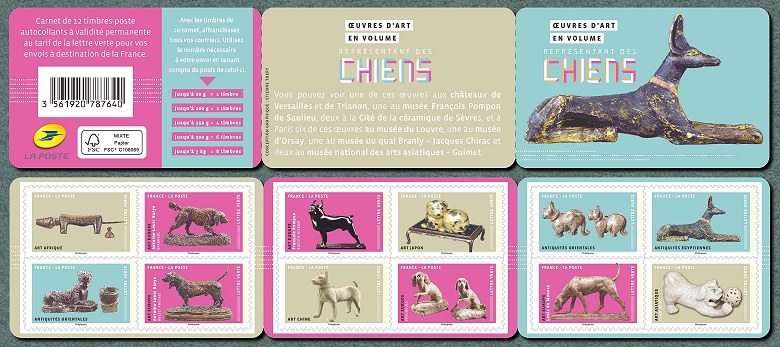 Image du timbre Carnet de 12 timbres autoadhésifs