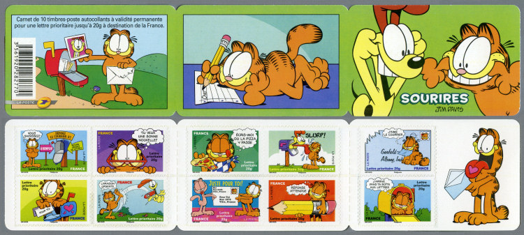 Image du timbre Garfield