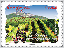 Image du timbre Bourgogne - Le cassis