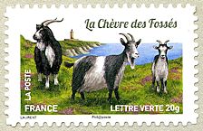 Image du timbre La chèvre des fossés