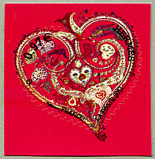 Image du timbre Le coeur Hermès à 0,97 € autoadhésif