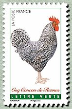 Image du timbre Coq Coucou de Rennes