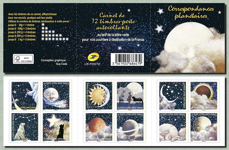 Image du timbre Correspondances Planétaires