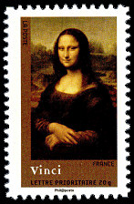 Image du timbre Léonard de Vinci-La Joconde