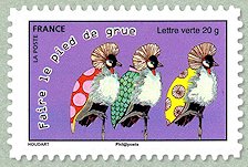 Image du timbre Faire le pied de grue