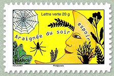 Image du timbre Araignée du soir espoir