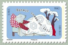 Image du timbre Dormir comme un loir