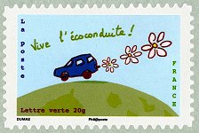 Image du timbre Vive l'éco conduite !