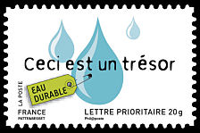 Image du timbre Eau durable