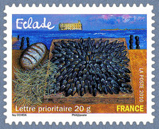 Image du timbre L'éclade