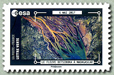 Image du timbre Le fleuve Betsiboka à Madagascar-6 mai 2017