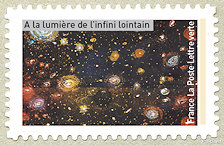 Image du timbre À la lumière de l'infini lointain