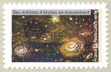 Image du timbre Des millions d'étoiles en mouvement