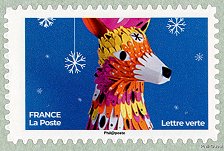 Image du timbre Cerf  (Détail +)