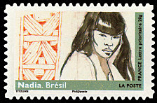 Image du timbre Nadia - Brésil