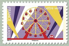 Image du timbre La grande roue