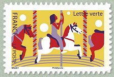 Image du timbre Le manège