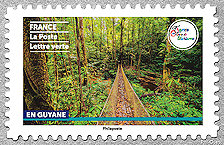 Image du timbre Randonnées pédestres en Guyane