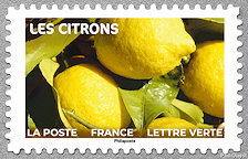 Image du timbre Les citrons
