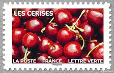 Image du timbre Les cerises