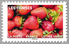 Image du timbre Les fraises