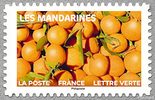 Image du timbre Les mandarines
